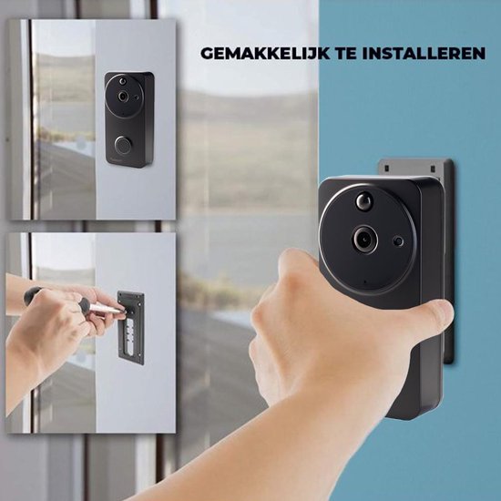 Foresta ring deurbel met Camera Black edition Wifi Chime Bestel nu!