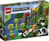foto van LEGO Minecraft Het Pandaverblijf - 21158