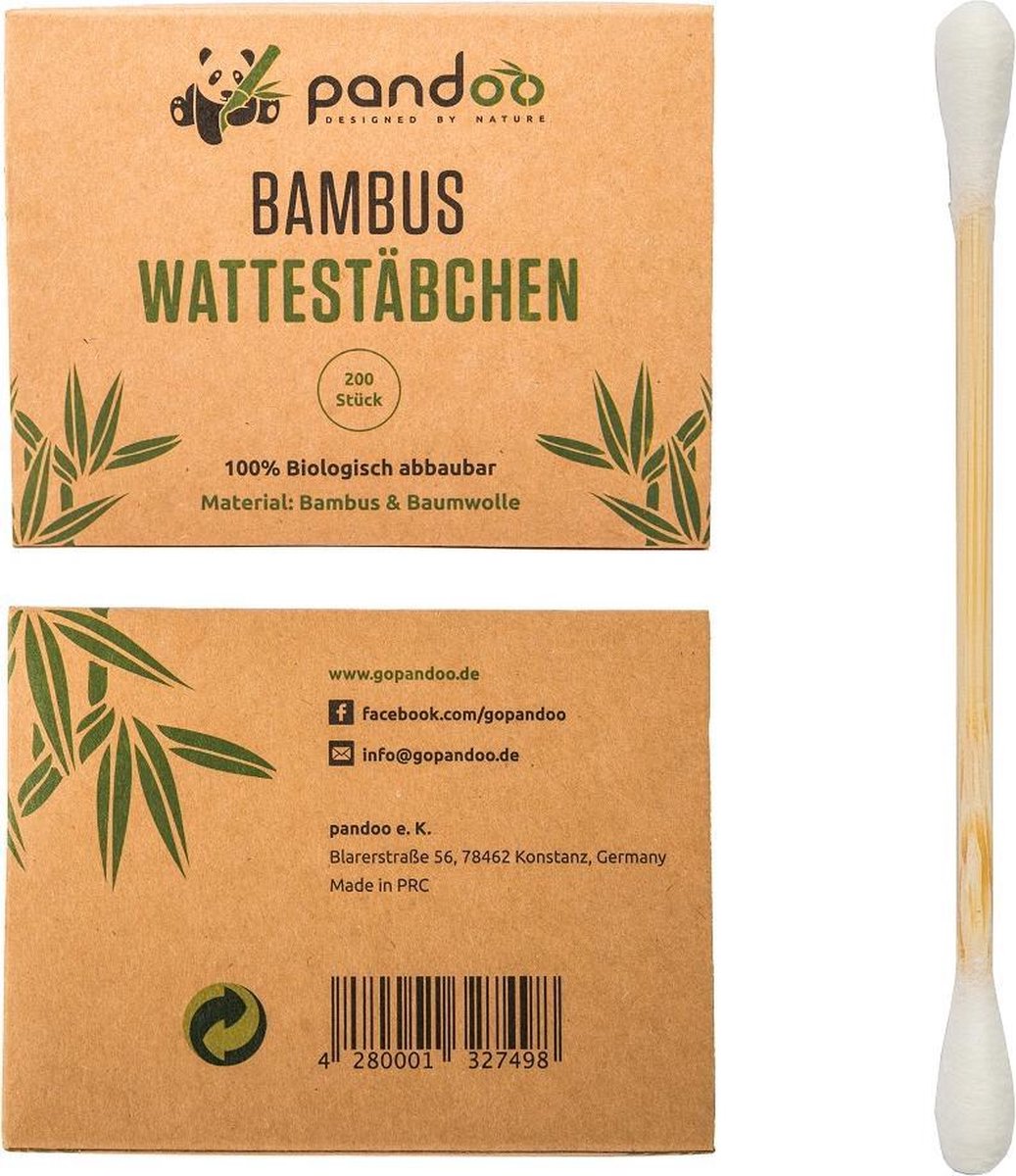 Goedkoopste Bamboe wattenstaafjes