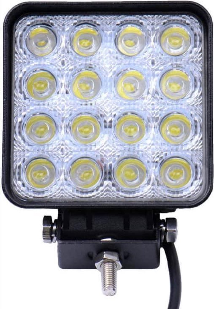 Hofftech LED Schijnwerper - Werklamp 16 LED - 48 Watt - 9 - 80 V
