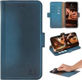 Bouletta - leder iPhone 11 - Book- WalletCase - Midnight Blue