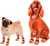 Pet socks 2pcs/set l striped