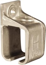 Henderson Raildrager,aluminium voor wandmontage, open model 1A/301 (Prijs per 5 stuks)
