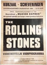 Rolling Stones concert poster Kurhaus 1964. Het nooit afgemaakte concert! LTD ED