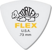 Dunlop Tortex Flex 0.73 mm Pick 6-Pack bas plectrum