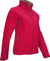 Avento Softshell Jack - Dames - Fuchsia/Grijs - 42