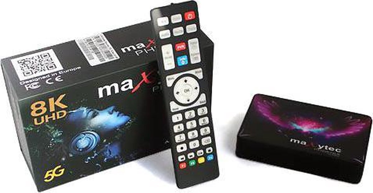 Maxytec Phoenix Dark 8K | de eerste 8K IPTV en mediabox | bol.com