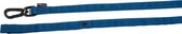 Jack and Vanilla Comfort - Hondenriem - Nylon Leiband  - Kleur: Blauw - Maat XS: 12mmx152cm