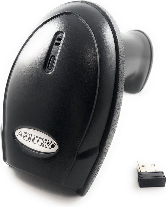 Draadloze Barcodescanner voor 1D Barcodes & 2D QR Codes - Bluetooth & 2.4Ghz - 50m draadloos
