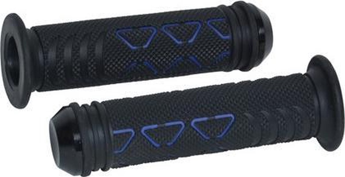 Handvat exclusief zwart blauw scooter DMP