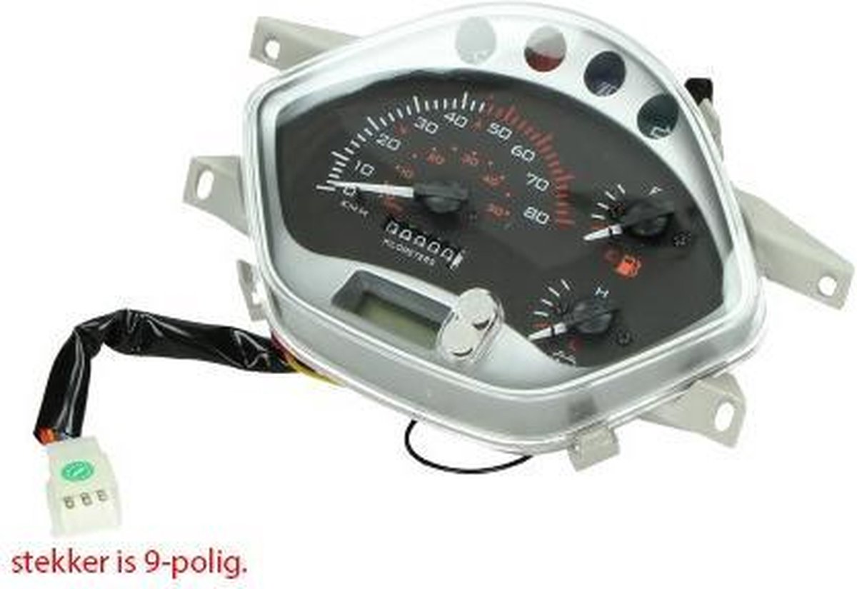 dmp dashboard Km tellerklok VX50 China lx Napoli | bol.com