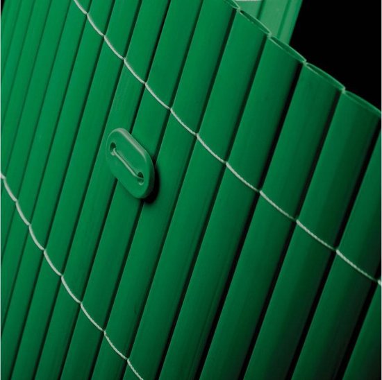 gebroken driehoek Bezighouden Intergard Tuinscherm tuinafscheiding kunststof PVC groen 150x500cm | bol.com