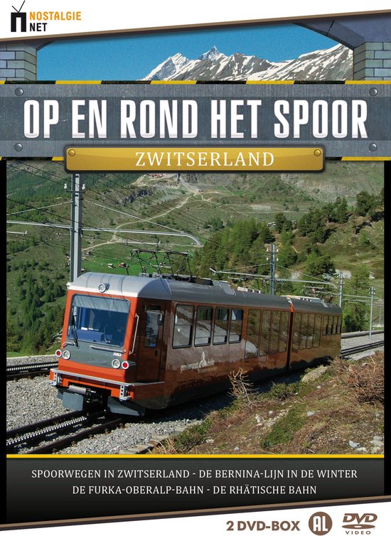 Cover van de film 'Op En Rond Het Spoor - Zwitserland'