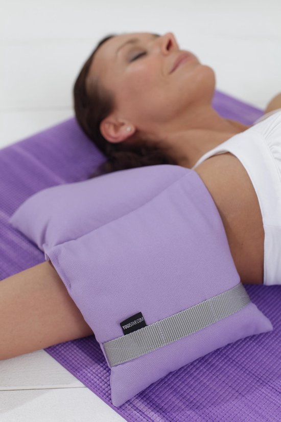TriYoga zandzak - 4 kg burgundy Meditatiekussen YOGISTAR van YOGISTAR — afbeelding 5