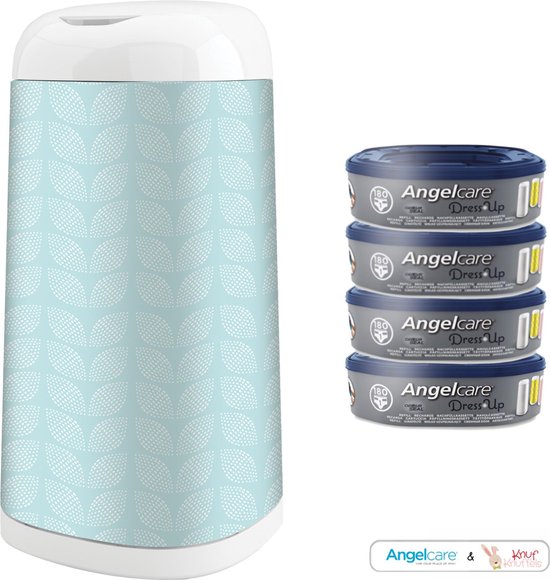 Lot 8 Recharges Extra Longues 7m Pour Poubelle Couches Compatible Angelcare Tommee Tippee