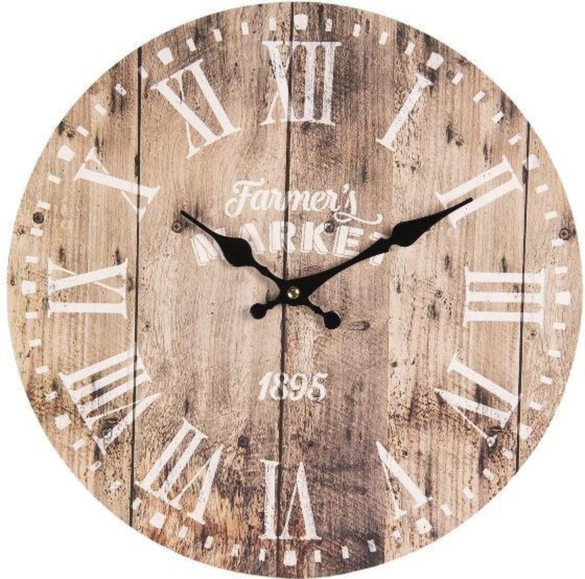 Wandklok FARMER retro design