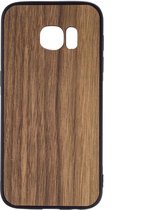 Houten Telefoonhoesje Samsung S7 - Bumper case - Walnoot
