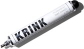 Krink K-90 Witte Steel Roller-ball Tip Marker - Alcoholbasis inkt in metalen body