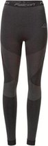 Falcon Dames Thermobroek lange broek - Zwart/Grijs - Maat XL