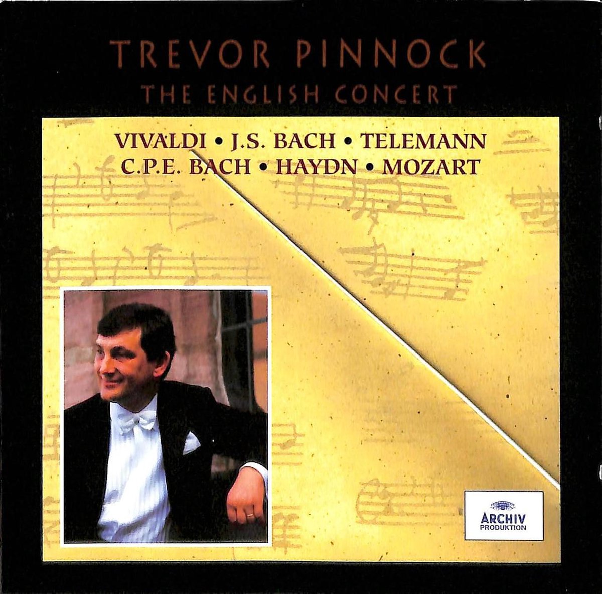 1-CD TREVOR PINNOCK / THE ENGLISH CONCERT - VARIOUS WORKS