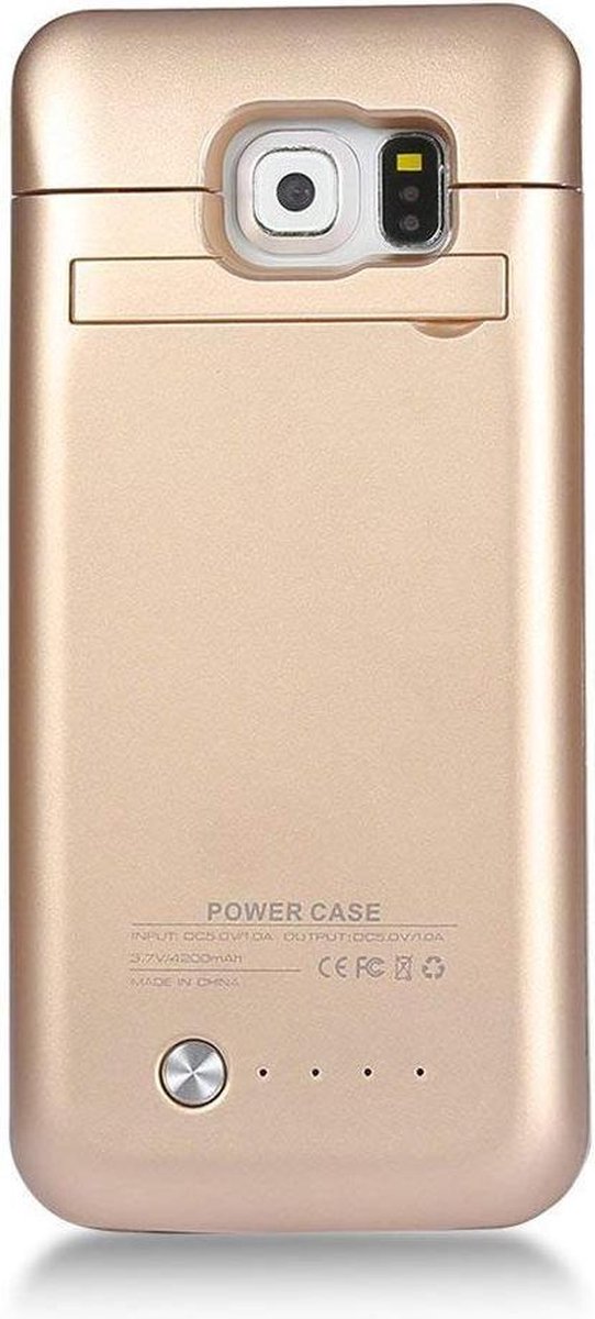 S6 Edge+-batterijhouder Coolead 4200 Mah Draagbare Opladerbehuizing Externe Batterij Power Bank-oplader Met Standaard Voor Samsung Galaxy ... – foto 4
