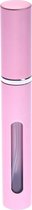 Parfumflesje - Parfumflesje voor in vliegtuig - Hervulbaar - Navulbare Parfum Verstuiver - Voor op reis - 5ML - Roze
