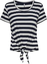 ONLY ONLARLI S/S KNOT TOP JRS NOOS Dames T-shirt - Maat XS