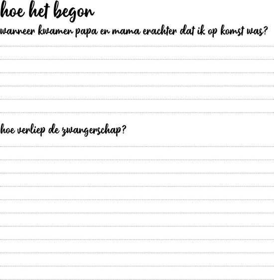 Bijzonder Babydagboek | Baby invulboek eerste jaar | Baby's eerste jaar | Invulalbum | Invulboek voor baby | Persoonlijk dagboek | Invulboek prematuur | Dagboek premature baby |