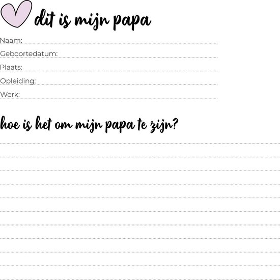 Bijzonder Babydagboek | Baby invulboek eerste jaar | Baby's eerste jaar | Invulalbum | Invulboek voor baby | Persoonlijk dagboek | Invulboek prematuur | Dagboek premature baby |