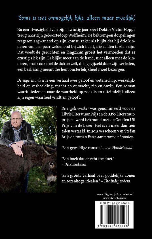 Boekverslag "De Engelenmaker" - Stefan Brijs