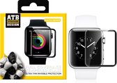 ATB Design Full Cover Tempered Glass Apple Watch 42mm - Zwart