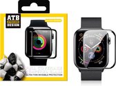 ATB Design Full Cover Tempered Glass Apple Watch 38mm - Zwart