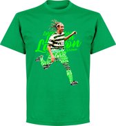 Larsson Celtic Script T-shirt - Groen - S