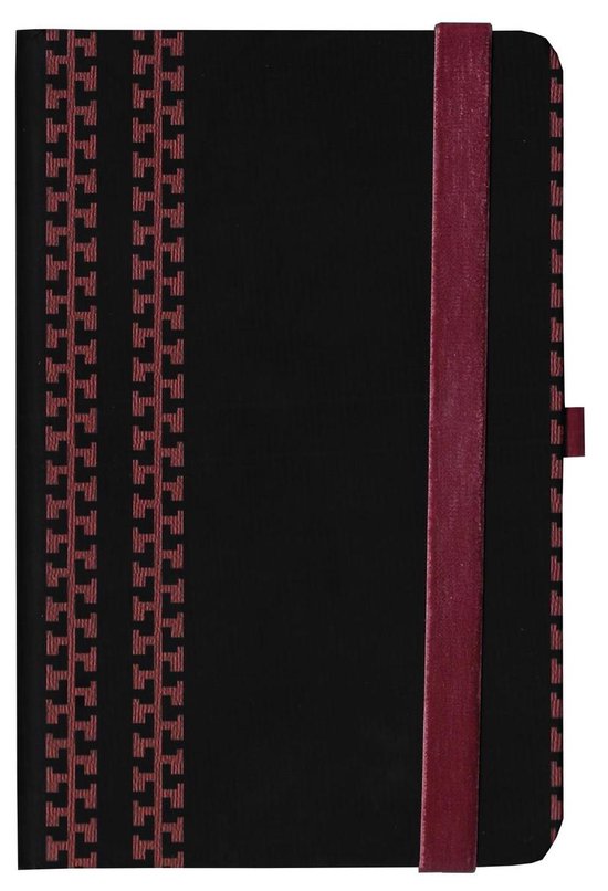 Foto: Notitieboek schrijfboek engelse quote be the reason someone smiles today met een hartje op een zwarte achtergrond notitieboekje klein a5 formaat schrijfblok