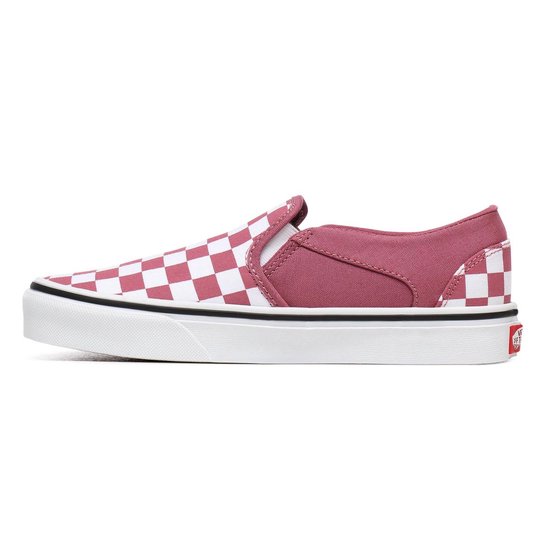 checkered vans asher