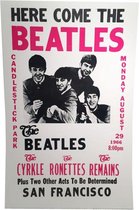 Here Come The Beatles Candlestick Park San Francisco Replica Poster