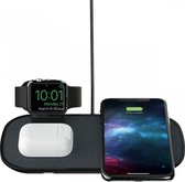 Mophie 3-in-1 Apple iPhone / Watch / AirPods Draadloze Oplader Zwart