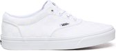 Vans Doheny Checkerboard Dames Sneakers - White/White - Maat 38