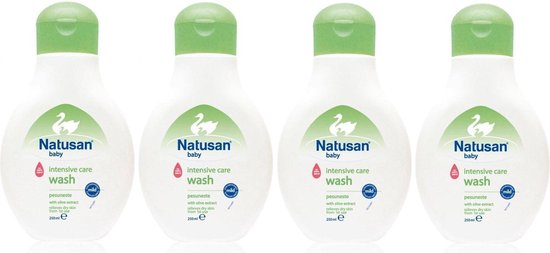 De controle krijgen venster Winst Natusan Washgel Intensive Care 4 x 250 ml Voordeelverpakking | bol.com