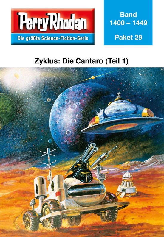 Perry Rhodan-Paket 29 - Perry Rhodan-Paket 29: Die Cantaro ( ... - cover