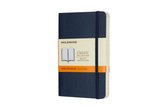 Moleskine Classic Notitieboek - Pocket - Softcover - Gelinieerd - Saffier Blauw