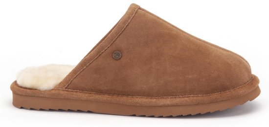 Warmbat Keith Heren Sloffen - Cognac - Maat 45 | bol.com