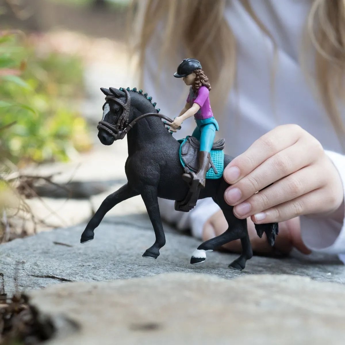 schleich HORSE CLUB - Speelfigurenset - Lisa & Storm - Kinderspeelgoed voor Jongens en Meisjes - 5 tot 12 jaar - 42541 — afbeelding 7