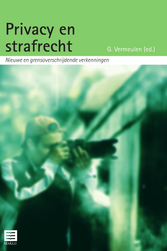 Privacy en strafrecht - cover