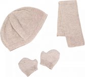 Rubens Barn poppenkleding winter setje; wantjes, sjaal en muts voor pop van 45cm