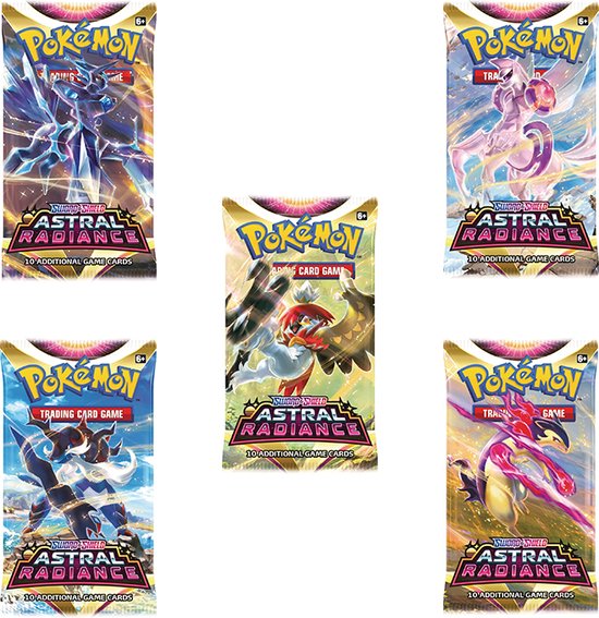 Afbeelding van het spel Pokemon Astral Radiance Combi-deal met Verzamelalbum en  4 boosterpacks