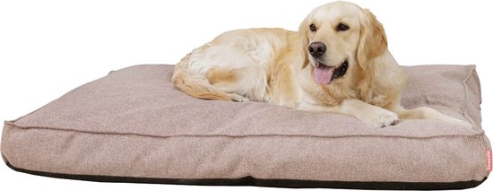 Snoozle Orthopedische Hondenmand - Zacht en Luxe Hondenkussen - Hondenbed - Wasbaar - Hondenmanden - 80 x 55 cm - Desert Pink