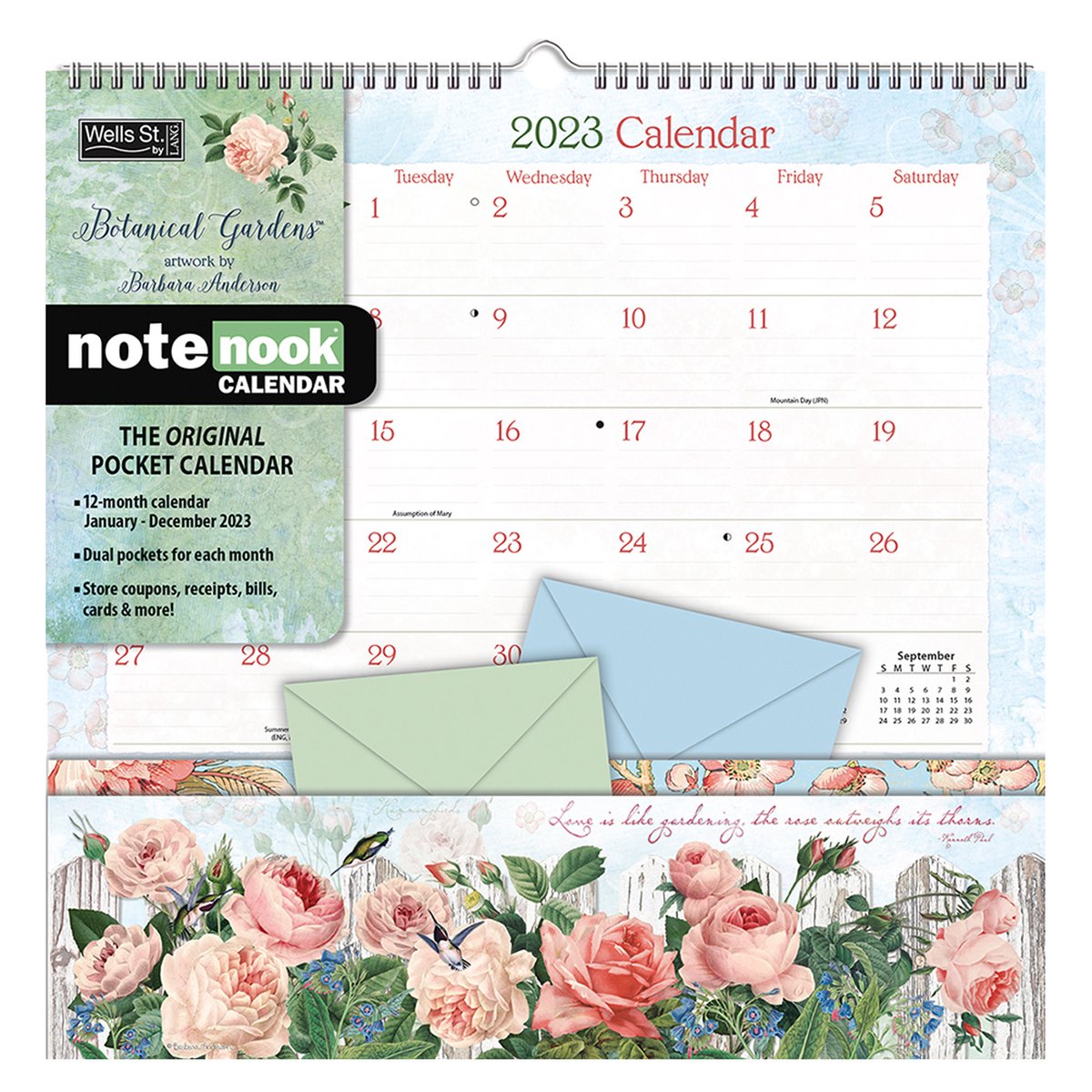 Botanical Gardens Pocket Kalender 2023