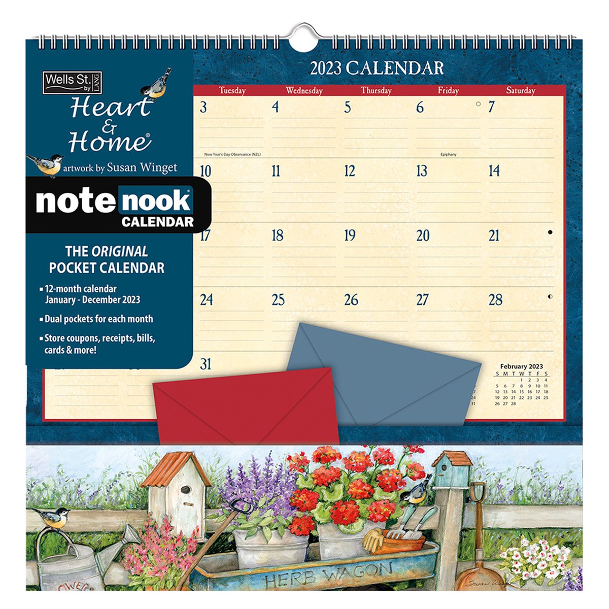 Heart and Home Pocket Kalender 2023