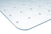 Kangaro vloermat - voor tapijt - transparant polycarbonaat - 110 x 120 cm - nop - K-43-1100